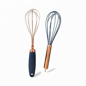 Copper Whisk Set